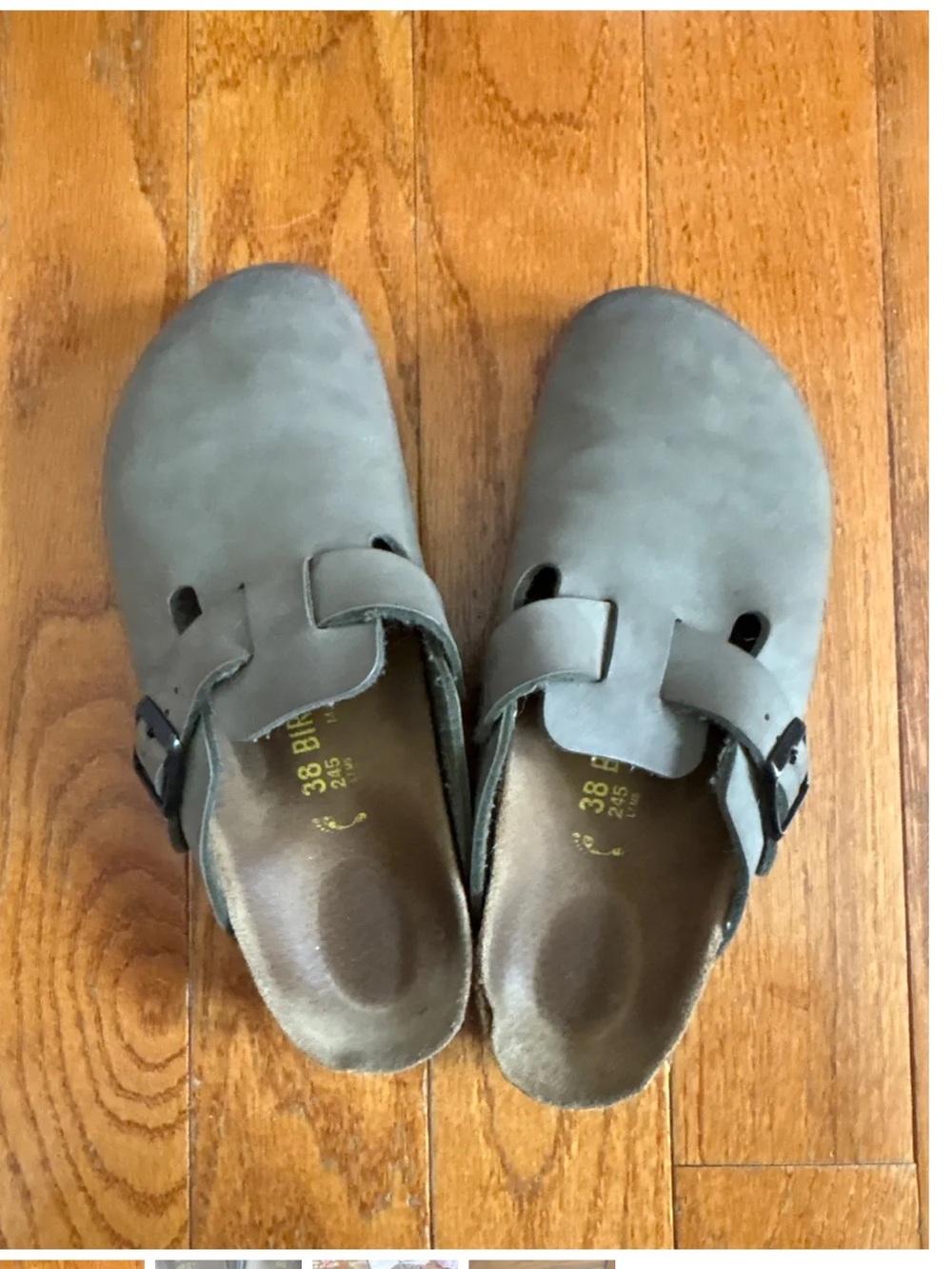 Birkenstock Boston leather clog